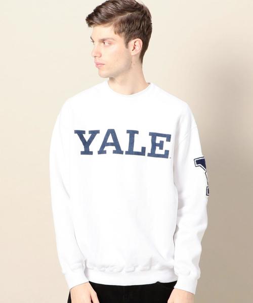 BEAUTY&YOUTH UNITED ARROWS(ビューティーアンドユースユナイテッドアローズ)の「【別注】 <YALE> LOGO CN SWT/スウェット ◆(スウェット・メンズ・ホワイト・X-LARGE/LARGE/SMALL/MEDIUM)」の1枚目の写真