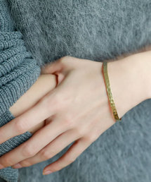 槌目の細バングル