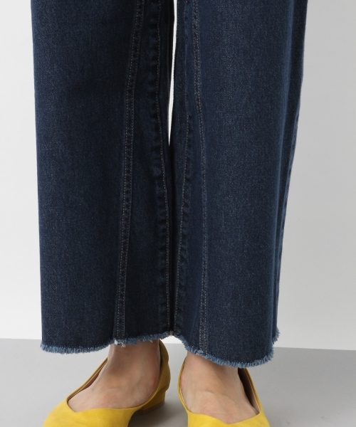 LEPSIM（レプシィム）の「キリカエカラーワイドデニムパンツ　775979（デニムパンツ・レディース・ネイビー/ピンク/キナリ/ライトブルー・LARGE/MEDIUM/SMALL）」の20枚目の写真