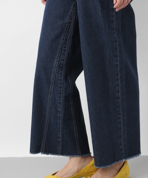 LEPSIM（レプシィム）の「キリカエカラーワイドデニムパンツ　775979（デニムパンツ・レディース・ネイビー/ピンク/キナリ/ライトブルー・LARGE/MEDIUM/SMALL）」の21枚目の写真