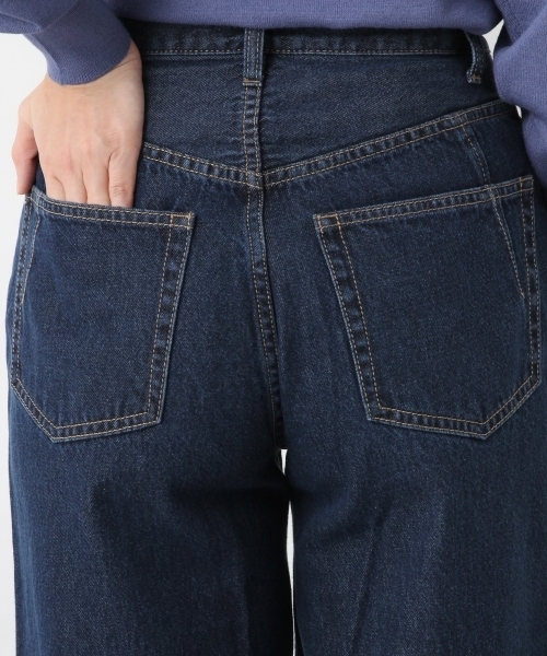 LEPSIM（レプシィム）の「キリカエカラーワイドデニムパンツ　775979（デニムパンツ・レディース・ネイビー/ピンク/キナリ/ライトブルー・LARGE/MEDIUM/SMALL）」の22枚目の写真