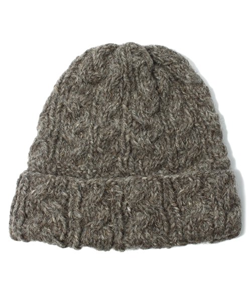 CIAOPANIC（チャオパニック）の「【Ciaopanic】アランワッチ（ニットキャップ/ビーニー・レディース・レッド/グレー/イエロー・FREE）」の2枚目の写真