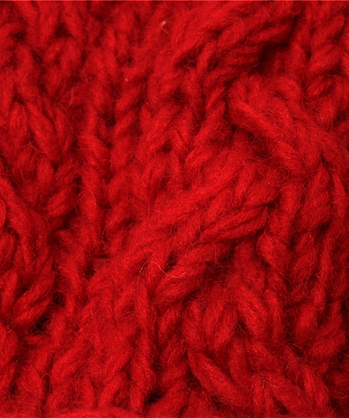 CIAOPANIC（チャオパニック）の「【Ciaopanic】アランワッチ（ニットキャップ/ビーニー・レディース・レッド/グレー/イエロー・FREE）」の5枚目の写真