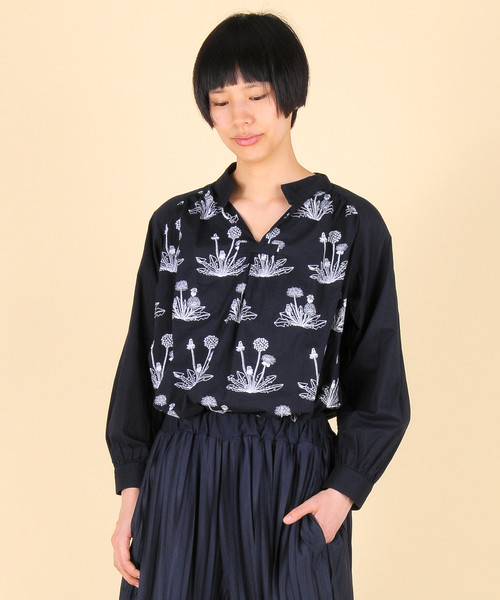 Ne-net（ネネット）の「たんぽぽエンブロ（シャツ/ブラウス）」 - WEAR