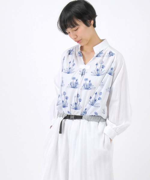Ne-net（ネネット）の「たんぽぽエンブロ（シャツ/ブラウス）」 - WEAR