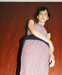 HOLIDAY�i�z���f�C�j�́uGINGHAM CHECK BISTIER �M���K���`�F�b�N�r�X�`�F�i���̑��g�b�v�X�j�v