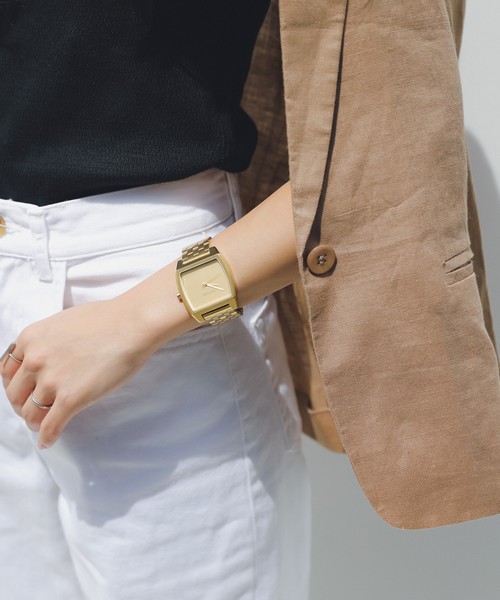 NIXON（ニクソン）の「THE TIME TRACKER（アナログ腕時計・メンズ・ブラック/ブラック×ホワイト/シルバー/ゴールド/ブラック×ゴールド・FREE/ONE SIZE）」の13枚目の写真