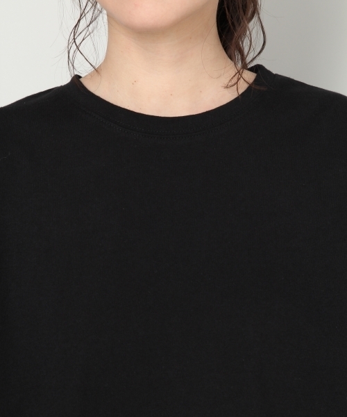 LOWRYS FARM（ローリーズファーム）の「袖ボリュームTシャツ 804243（Tシャツ/カットソー・レディース・ブラック/オフホワイト/カーキ・LARGE/MEDIUM）」の9枚目の写真