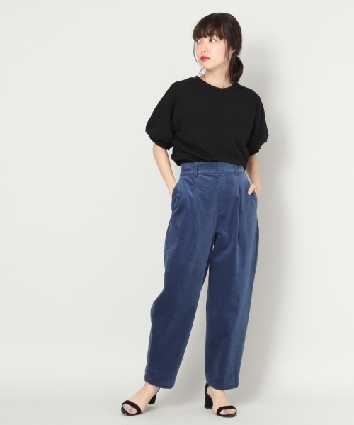 LOWRYS FARM（ローリーズファーム）の「袖ボリュームTシャツ 804243（Tシャツ/カットソー・レディース・ブラック/オフホワイト/カーキ・LARGE/MEDIUM）」の14枚目の写真