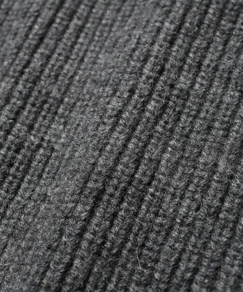 MR.OLIVE(ミスターオリーブ)の「LAMB WOOL 5G KNIT / BIG SILHOUTTE AZE SWEATER(ニット/セーター・メンズ・ブラック/グレー/ベージュ/ネイビー・SMALL/MEDIUM/LARGE)」の9枚目の写真