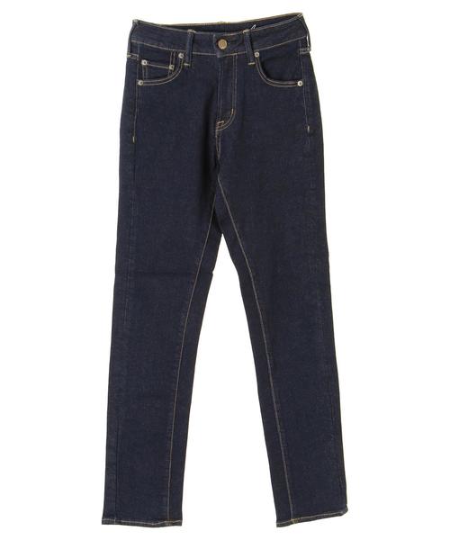 AMERICAN HOLIC（アメリカンホリック）の「ハイウエストストレートフィット（デニムパンツ・レディース・インディゴブルー/ワンウォッシュ・S/M/L/XS）」の4枚目の写真