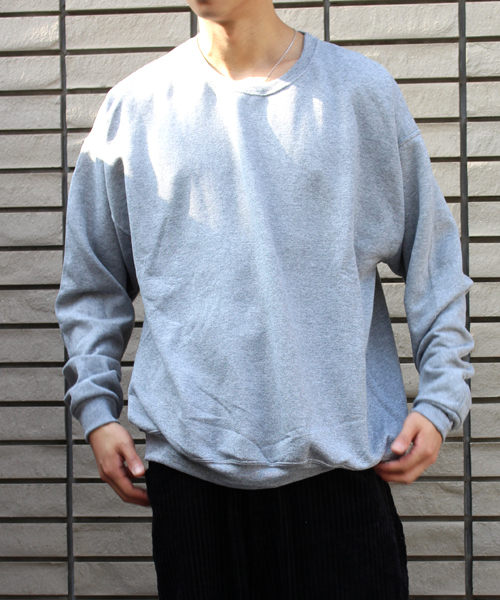VIBGYOR(ヴィブジョー)の「VIBGYOR Select/ JERSEYS スウェット/トレーナー(スウェット・メンズ・ホワイト/ブラック/杢グレー/ネイビー・SMALL/MEDIUM/LARGE/X-LARGE)」の1枚目の写真