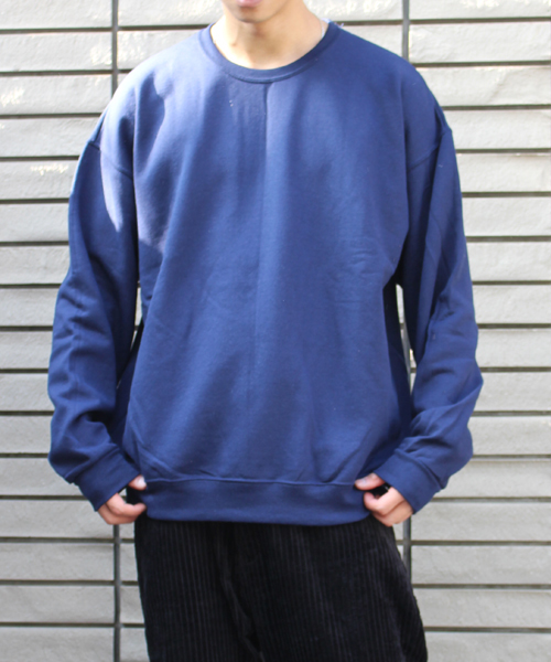 VIBGYOR(ヴィブジョー)の「VIBGYOR Select/ JERSEYS スウェット/トレーナー(スウェット・メンズ・ホワイト/ブラック/杢グレー/ネイビー・SMALL/MEDIUM/LARGE/X-LARGE)」の4枚目の写真