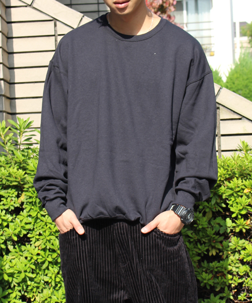 VIBGYOR(ヴィブジョー)の「VIBGYOR Select/ JERSEYS スウェット/トレーナー(スウェット・メンズ・ホワイト/ブラック/杢グレー/ネイビー・SMALL/MEDIUM/LARGE/X-LARGE)」の3枚目の写真