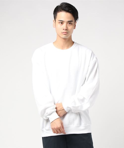 VIBGYOR(ヴィブジョー)の「VIBGYOR Select/ JERSEYS スウェット/トレーナー(スウェット・メンズ・ホワイト/ブラック/杢グレー/ネイビー・SMALL/MEDIUM/LARGE/X-LARGE)」の10枚目の写真