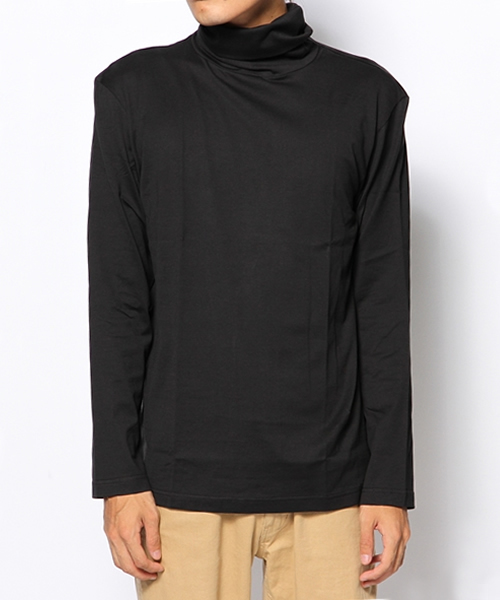 BEAMS（ビームス）の「◎□SUNSPEL / タートルネック L/S TEE Q82（Tシャツ/カットソー・メンズ・ホワイト/ブラック/カーキ・SMALL/MEDIUM/LARGE）」の3枚目の写真