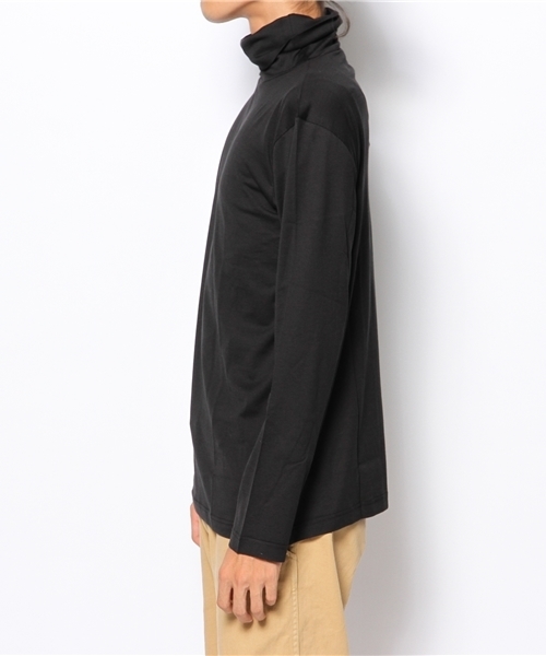 BEAMS（ビームス）の「◎□SUNSPEL / タートルネック L/S TEE Q82（Tシャツ/カットソー・メンズ・ホワイト/ブラック/カーキ・SMALL/MEDIUM/LARGE）」の4枚目の写真