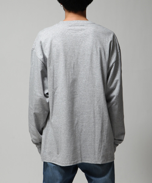Champion(チャンピオン)の「【Champion】ロングスリーブTシャツ/ロンT(Tシャツ/カットソー・メンズ・ホワイト/ブラック/グレー/ネイビー・SMALL/MEDIUM/LARGE/X-LARGE)」の13枚目の写真