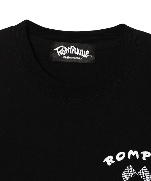 Candy Stripper(キャンディストリッパー)の「ロンパスノゴローTシャツ(Tシャツ/カットソー・レディース・ブラック/オフホワイト・2/4/3)」の4枚目の写真