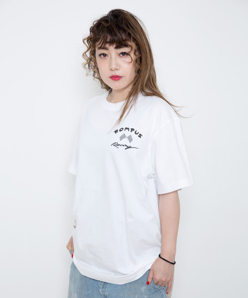 Candy Stripper(キャンディストリッパー)の「ロンパスノゴローTシャツ(Tシャツ/カットソー・レディース・ブラック/オフホワイト・2/4/3)」の14枚目の写真