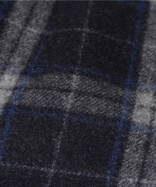 EGOIST（エゴイスト）の「フェイクレザーパイピングチェックショートパンツ（その他パンツ・レディース・ブラック/ベージュ/ネイビー・1/2）」の10枚目の写真