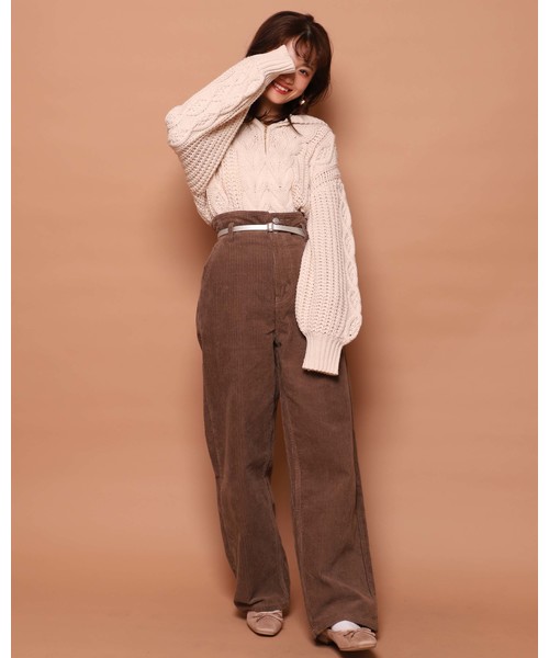 one after another NICE CLAUP（ワンアフターアナザーナイスクラップ）の「【WEB STORE限定】スクエアトゥバレエシューズ（バレエシューズ・レディース・ベージュ/ピンク系その他・SS/S/M/L/LL）」の7枚目の写真