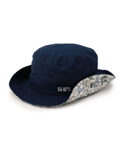SHIPS（シップス）の「SHIPS KIDS:＜UVカット＞ウエスタン ハット（ハット・キッズ・ベージュ/ネイビー・SMALL/MEDIUM/LARGE/X-SMALL）」の2枚目の写真