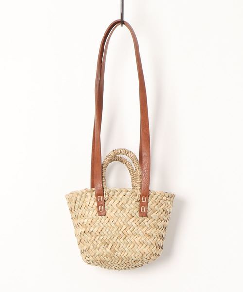 こども ビームス コドモビームス の Mimi Poupon ミニ カゴバッグ かごバッグ Wear