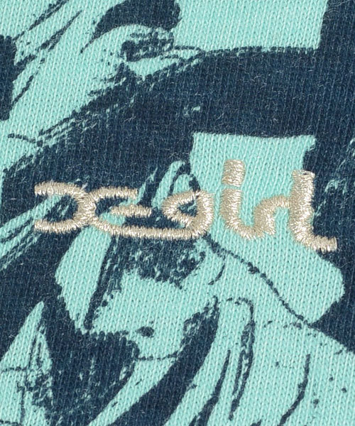 X-girl（エックスガール）の「STATUE S/S BIG TEE（Tシャツ/カットソー・レディース・ホワイト/アッシュグレー/ライトグリーン・ONE SIZE）」の7枚目の写真