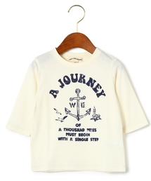 green label relaxing | 【KIDS】テンジク マリンプリント 7分丈(Tシャツ/カットソー)