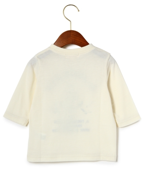 green label relaxing（グリーンレーベルリラクシング）の「【KIDS】テンジク マリンプリント 7分丈（Tシャツ/カットソー・キッズ・オフホワイト/コバルトブルー・125/115/105/95/135）」の4枚目の写真