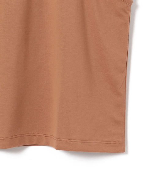 SHIPS（シップス）の「Prefer SHIPS:アシンメトリーショートスリーブカットソー（Tシャツ/カットソー・レディース・ブラック/ライトホワイト/ピンク/ライトグリーン・ONE SIZE）」の7枚目の写真