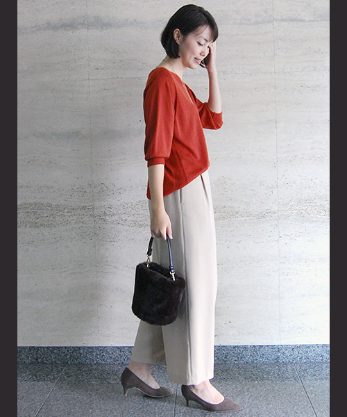 pas de calais   Vネックセーター　レッド Vネックセーター | 制服・ユニフォーム | オリジナルTシャツ