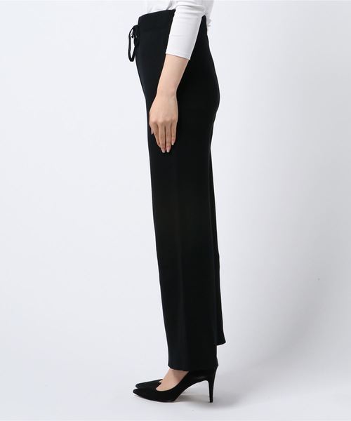 PARKS TOKYO SELECT（パークストウキョウセレクト）の「ﾆｯﾄﾘﾗｯｸｽﾊﾟﾝﾂ（その他パンツ・レディース・ブラック/ベージュ/ブラウン・FREE）」の4枚目の写真