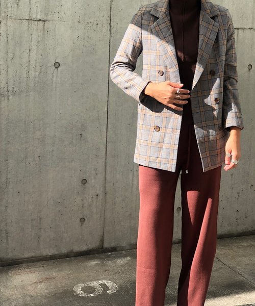 PARKS TOKYO SELECT（パークストウキョウセレクト）の「ﾆｯﾄﾘﾗｯｸｽﾊﾟﾝﾂ（その他パンツ・レディース・ブラック/ベージュ/ブラウン・FREE）」の7枚目の写真