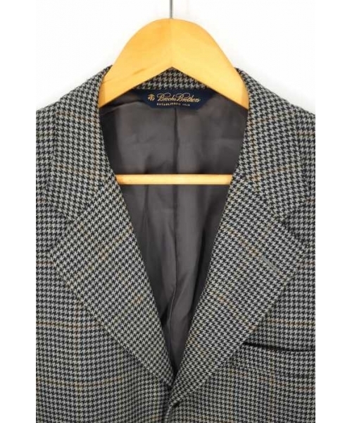 【大きいサイズ】BROOKS BROTHERS テーラードジャケット チェック ブルックスブラザーズ テーラードジャケット チェック柄