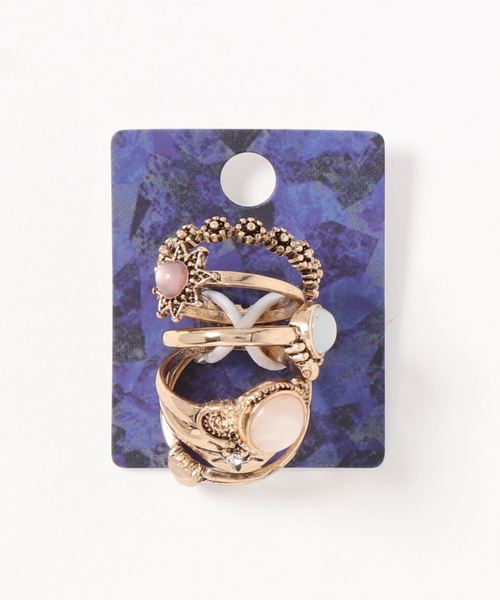 チャイハネ（チャイハネ）の「【チャイハネ】ゴージャスメタルリングセット（リング・レディース・シルバー系その他/ゴールド系その他/シルバー系その他2/シルバー系その他3/シルバー系その他4/ゴールド系その他2/ゴールド系その他3/ゴールド系その他4・FREE）」の14枚目の写真