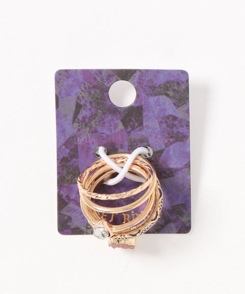 チャイハネ（チャイハネ）の「【チャイハネ】ゴージャスメタルリングセット（リング・レディース・シルバー系その他/ゴールド系その他/シルバー系その他2/シルバー系その他3/シルバー系その他4/ゴールド系その他2/ゴールド系その他3/ゴールド系その他4・FREE）」の16枚目の写真