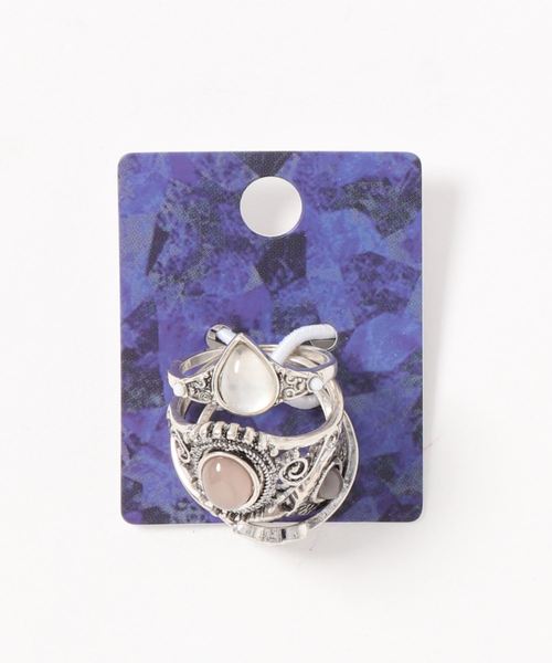 チャイハネ（チャイハネ）の「【チャイハネ】ゴージャスメタルリングセット（リング・レディース・シルバー系その他/ゴールド系その他/シルバー系その他2/シルバー系その他3/シルバー系その他4/ゴールド系その他2/ゴールド系その他3/ゴールド系その他4・FREE）」の11枚目の写真