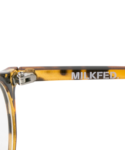 MILKFED.（ミルクフェド）の「CLASSIC EYEWEAR　（眼鏡/メガネ）（メガネ・レディース・ブラック/ブラウン・ONE SIZE）」の6枚目の写真