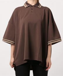 梨地BIGポロシャツ