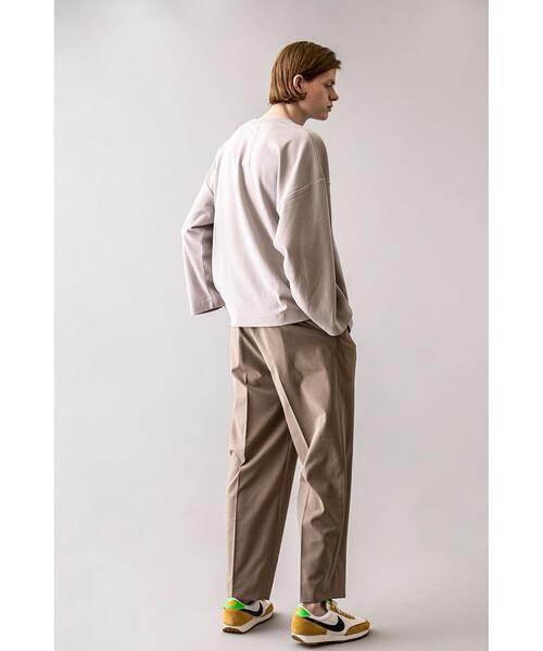 MONKEY TIME(モンキータイム)の「<monkey time> MILANO RIB WIDE SLEEVE CN/ニット(Tシャツ/カットソー・メンズ・ベージュ/ブラック・L/XL/S/M)」の11枚目の写真