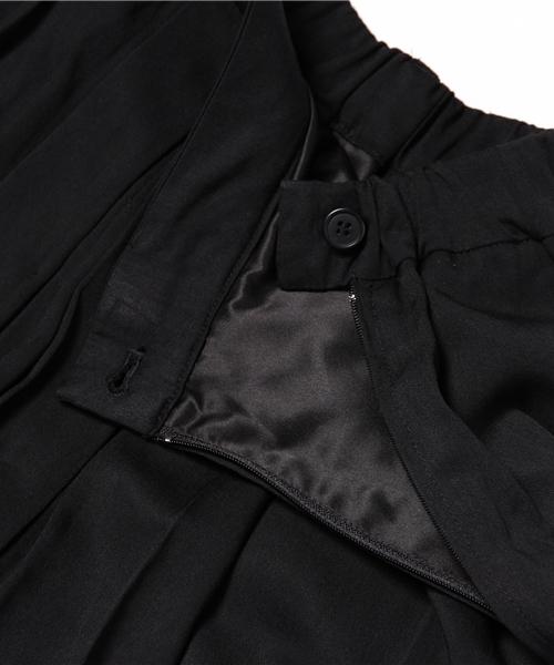 Kastane（カスタネ）の「【Kastane】ショート丈タックキュロット無地（その他パンツ・レディース・ブラウン/ブラック・FREE）」の9枚目の写真