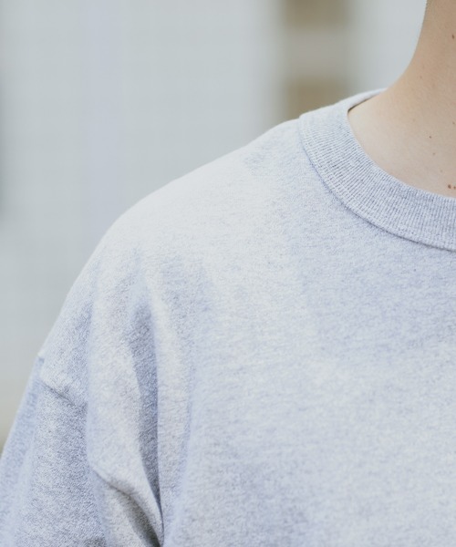 LOS ANGELES APPAREL(ロサンゼルスアパレル)の「LOS ANGELES APPAREL YUKON ARMYバインダーネックTシャツ LAA-MT01(Tシャツ/カットソー・メンズ・グレー/グリーン/サックスブルー/ブラック/ピンク/オレンジ/ネイビー・S/M/L/XL)」の9枚目の写真