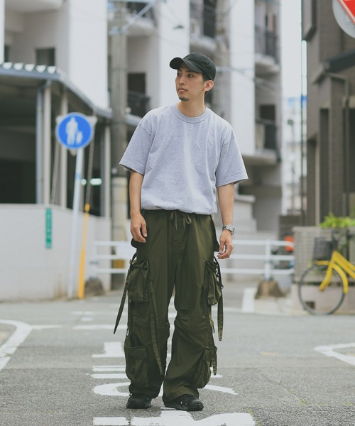 LOS ANGELES APPAREL(ロサンゼルスアパレル)の「LOS ANGELES APPAREL YUKON ARMYバインダーネックTシャツ LAA-MT01(Tシャツ/カットソー・メンズ・グレー/グリーン/サックスブルー/ブラック/ピンク/オレンジ/ネイビー・S/M/L/XL)」の16枚目の写真