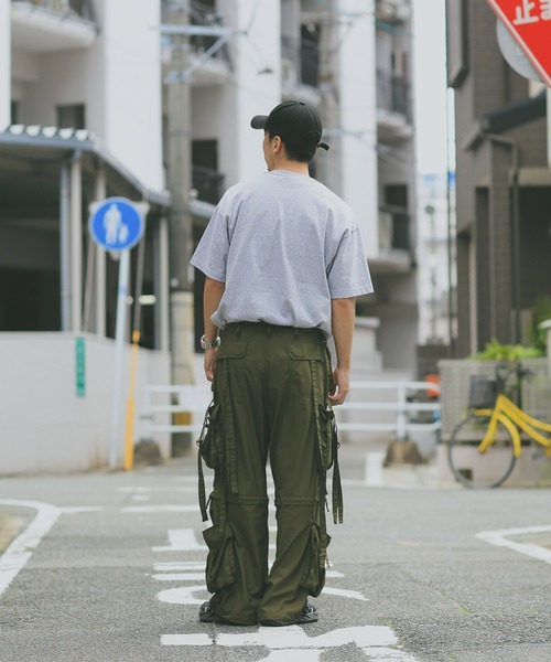 LOS ANGELES APPAREL(ロサンゼルスアパレル)の「LOS ANGELES APPAREL YUKON ARMYバインダーネックTシャツ LAA-MT01(Tシャツ/カットソー・メンズ・グレー/グリーン/サックスブルー/ブラック/ピンク/オレンジ/ネイビー・S/M/L/XL)」の18枚目の写真