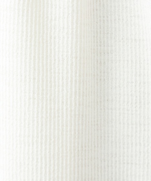 MARLENE JOBERT(マルレーヌ ジョベル)の「リブウエストドロストトッパー(カーディガン/ボレロ・レディース・ベージュ/オフホワイト/ネイビー/ライトカーキ/杢グレー・M/L)」の10枚目の写真