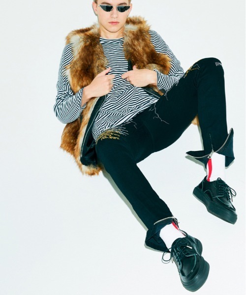 SLACK FOOTWEAR（スラックフットウェア）の「[SLACK / スラック]KLAVE U-TIP（スニーカー・メンズ・ブラック×ブラック/ブラウン系その他・26.5cm/27cm/27.5cm/28cm/28.5cm/26cm）」の8枚目の写真