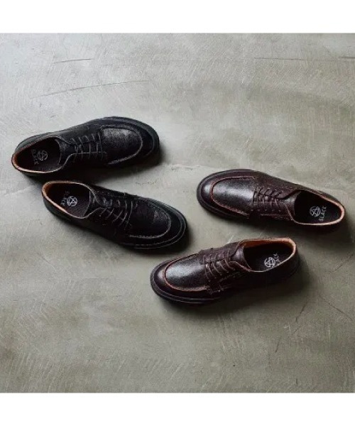 SLACK FOOTWEAR（スラックフットウェア）の「[SLACK / スラック]KLAVE U-TIP（スニーカー・メンズ・ブラック×ブラック/ブラウン系その他・26.5cm/27cm/27.5cm/28cm/28.5cm/26cm）」の9枚目の写真