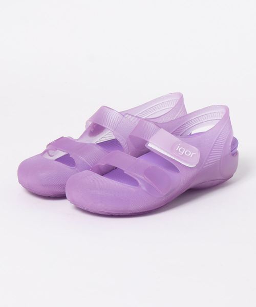 igor(イゴール)の「igor/イゴール/Sandals/キッズサンダル 水遊び/BONDI(サンダル)」|パープル